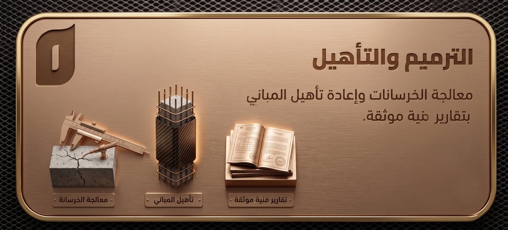 الترميم والتأهيل