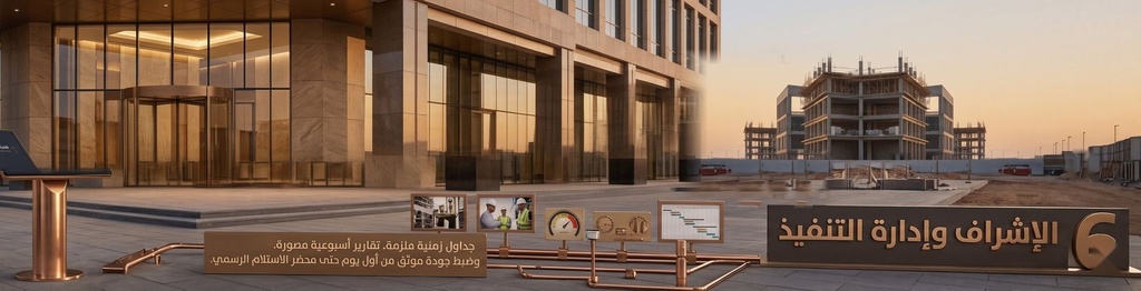 الإشراف وإدارة التنفيذ